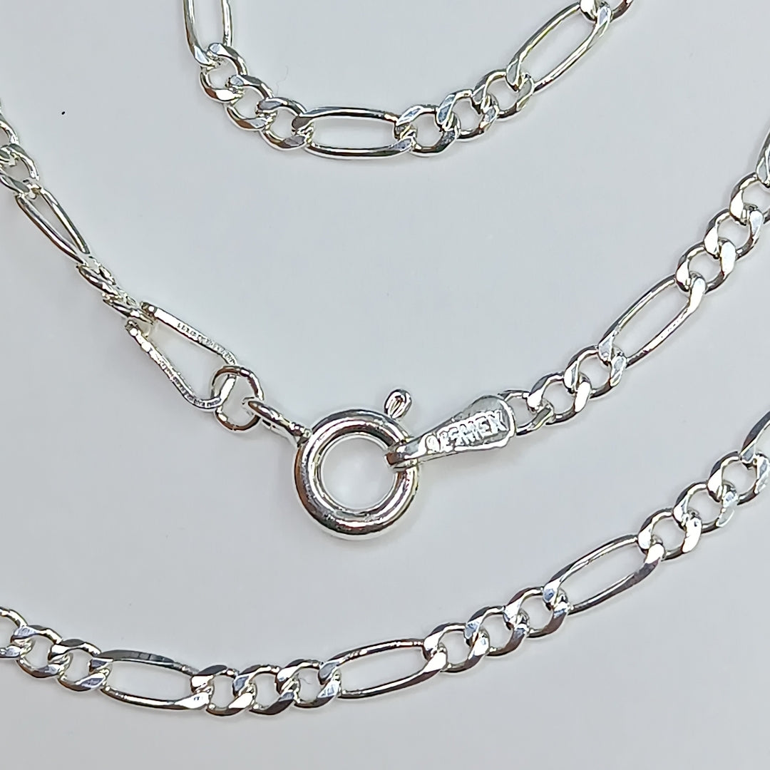 CADENA TEJIDO 3X1 PLATA .925 50 CM 4.3 GR (NUEVO)