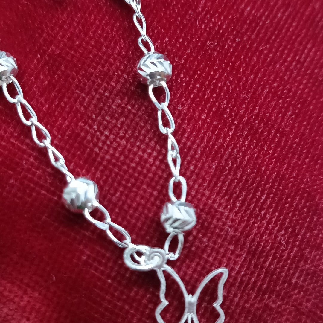 PULSERA TEJIDO ESPECIAL PLATA .925 18 CM 2.8 GR (NUEVO)