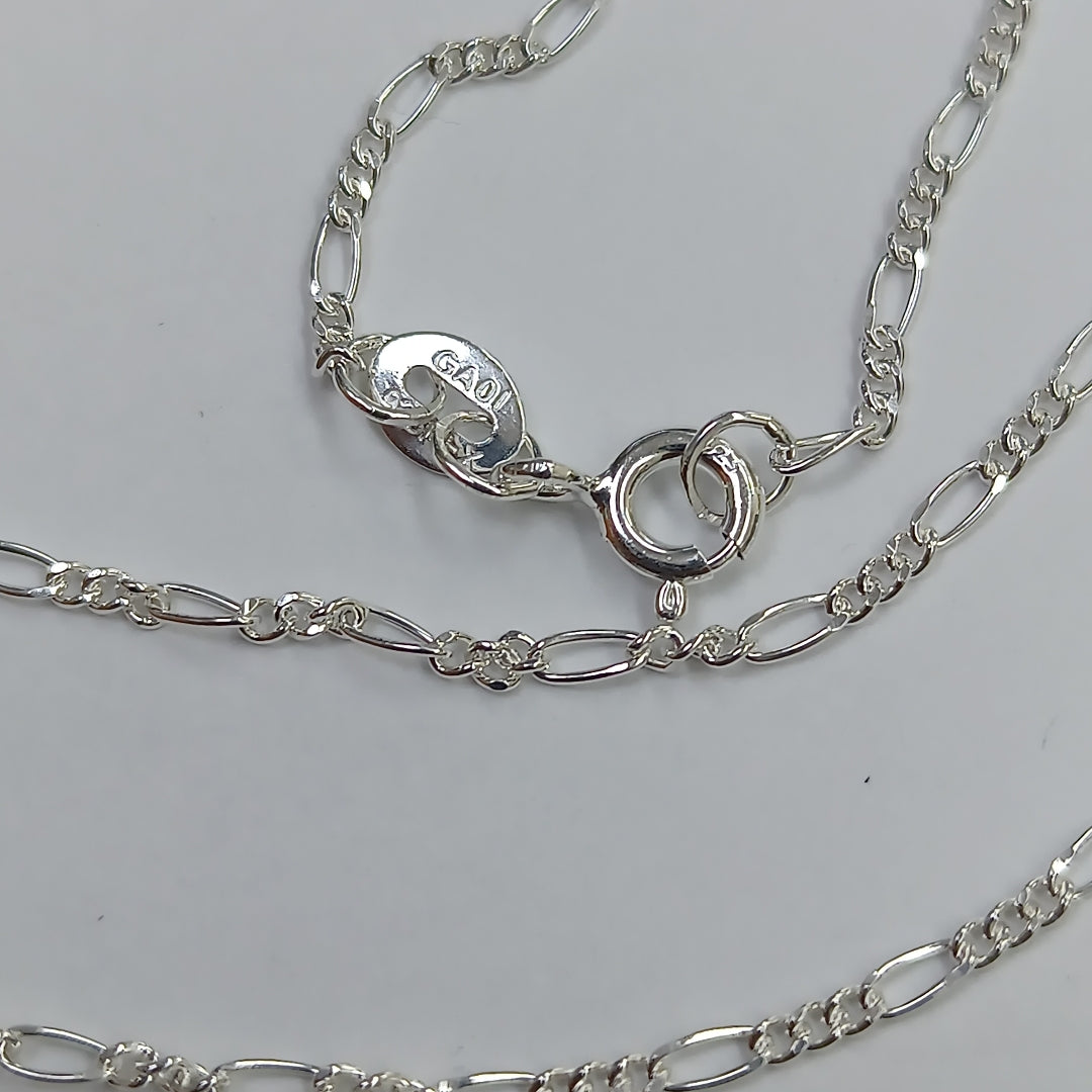 CADENA TEJIDO 3X1 PLATA .925 50 CM 2.3 GR (NUEVO)