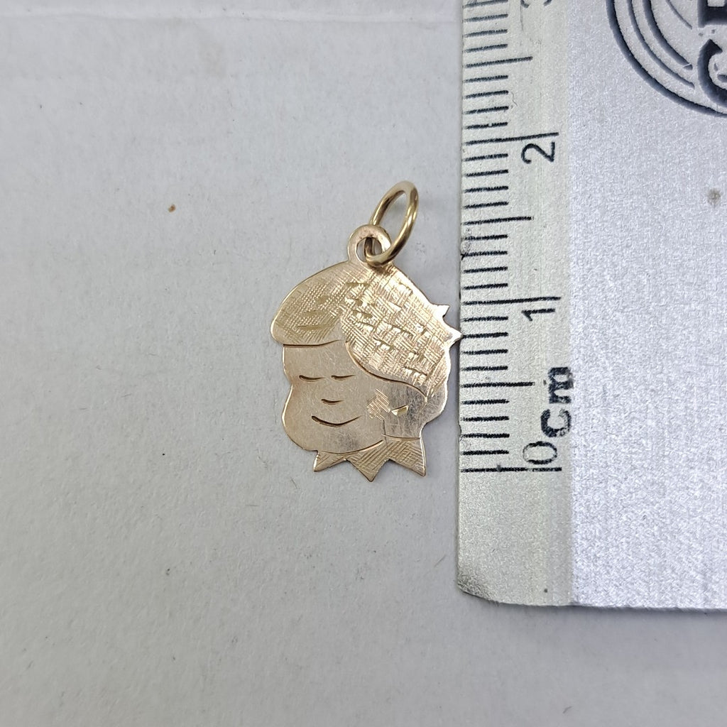 DIJE ORO 14 K 0.6 GRMS (SEMINUEVO)