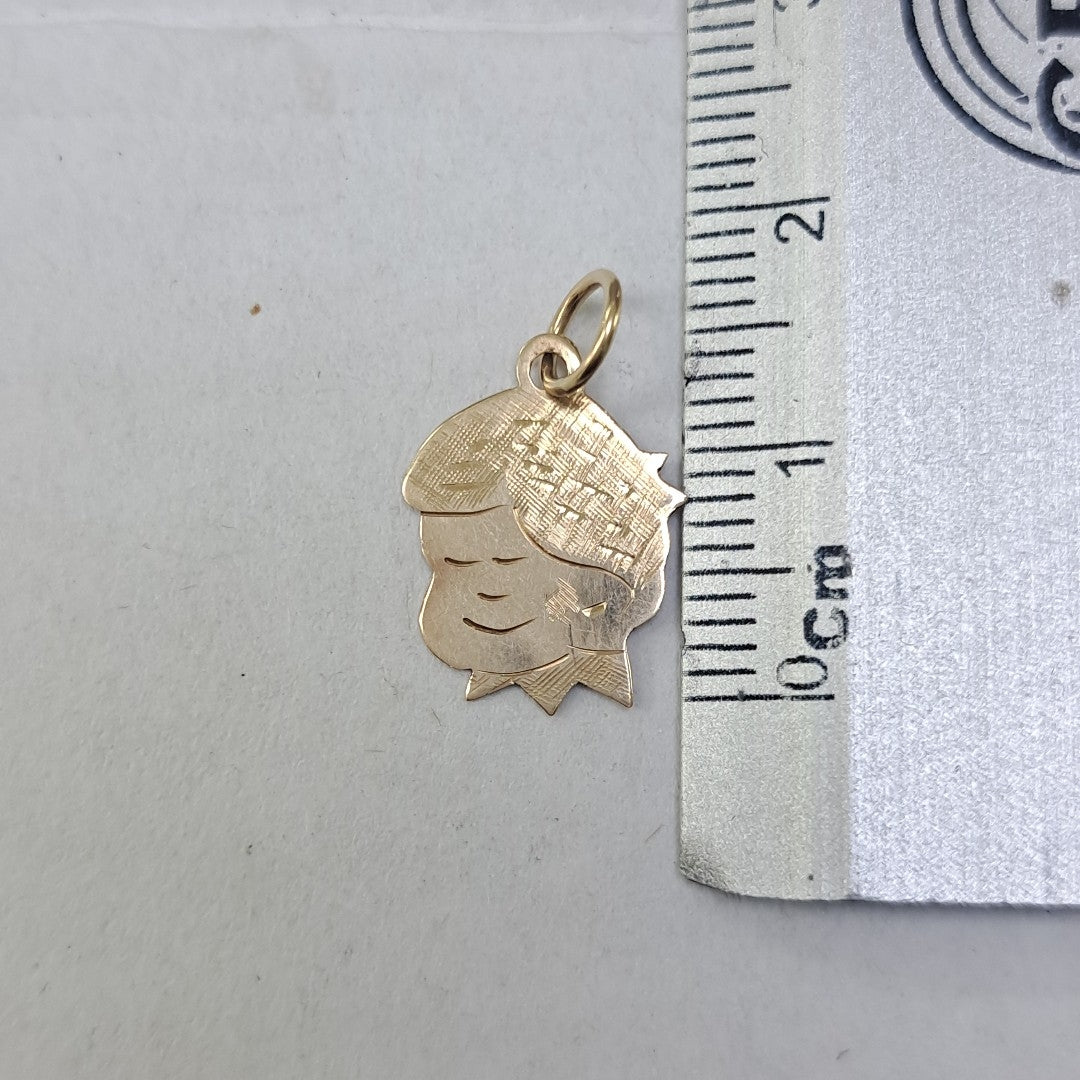 DIJE ORO 14 K 0.6 GRMS (SEMINUEVO)