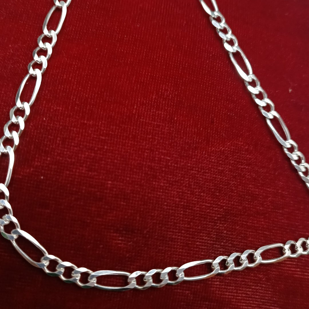 CADENA TEJIDO 3X1 PLATA .925 55 CM 16 GR (NUEVO)