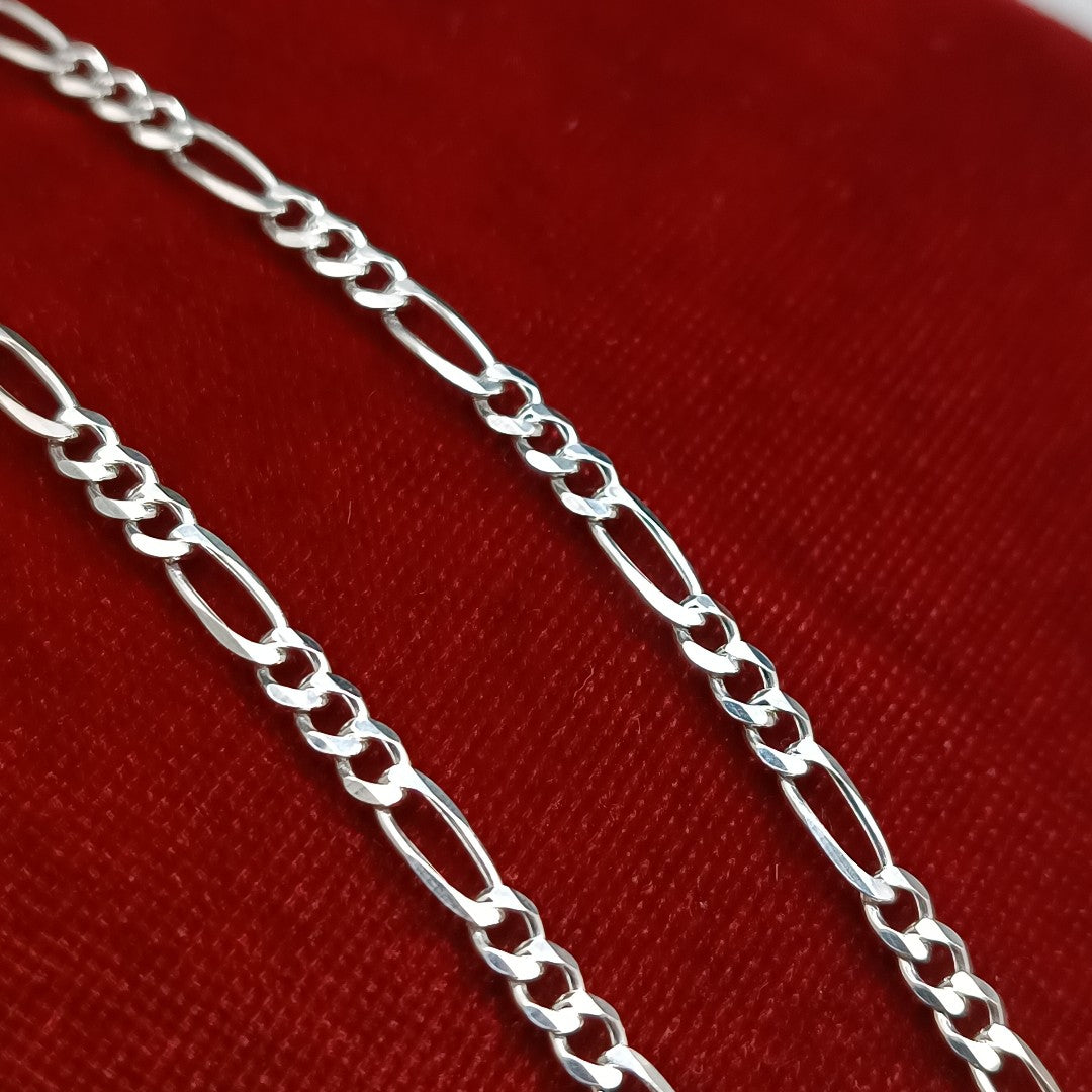 CADENA TEJIDO 3X1 PLATA .925 55 CM 7.7 GR (NUEVO)