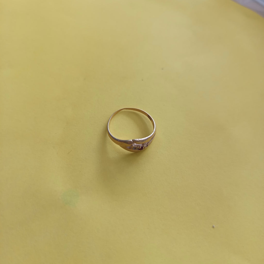 ANILLO ORO 14 K 1,70 GRMS (SEMINUEVO)