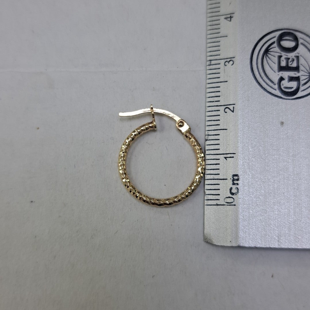 ARRACADAS PAR ORO 10 K 1.5 GRMS (SEMINUEVO)