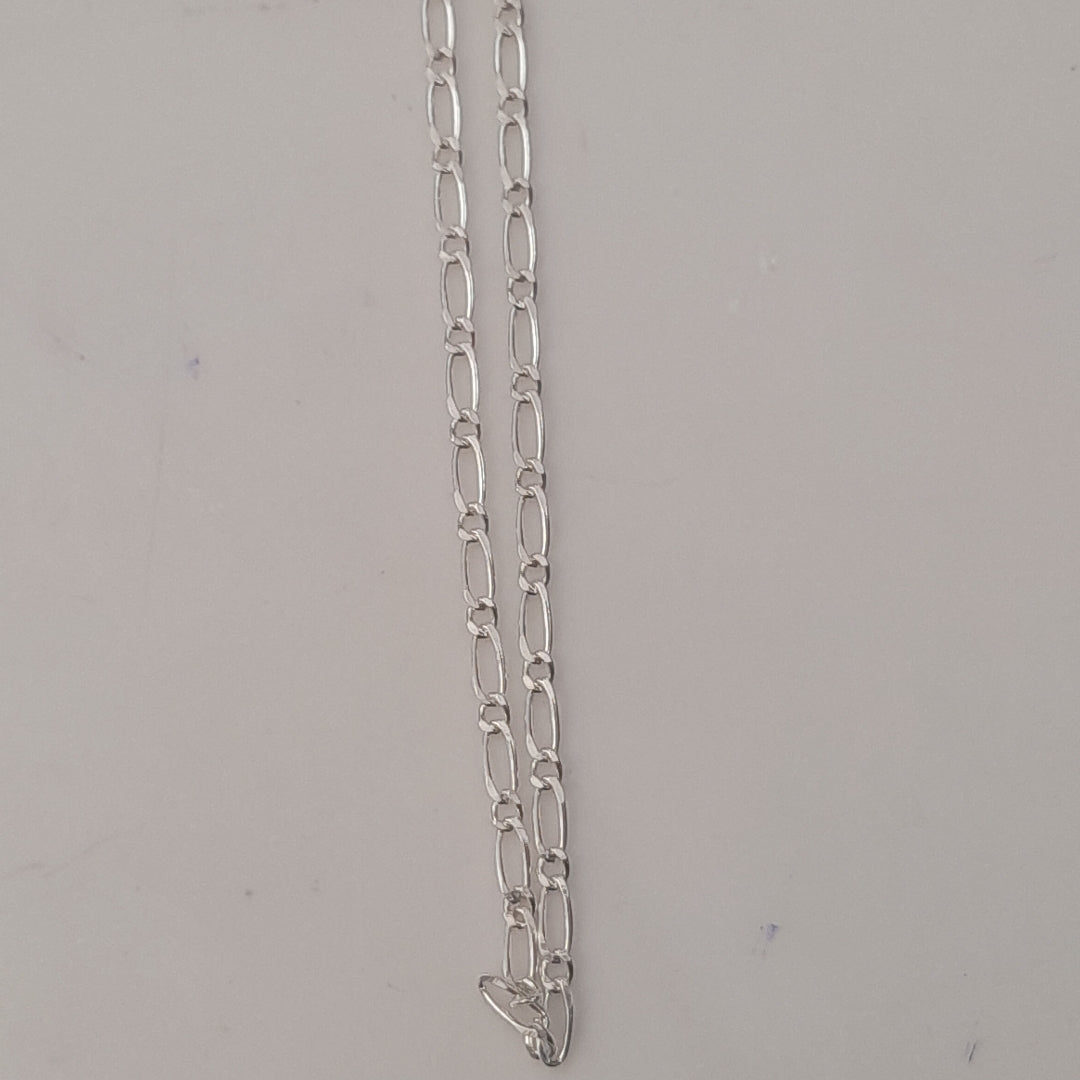 CADENA TEJIDO 1X1 PLATA .925 55 CM 3.2 GR (NUEVO)