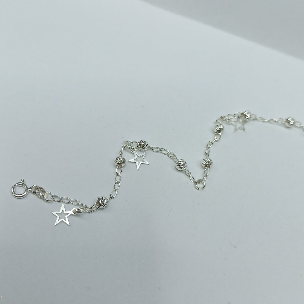 PULSERA TEJIDO ESPECIAL PLATA .925 18 CM 2.6 GR (NUEVO)
