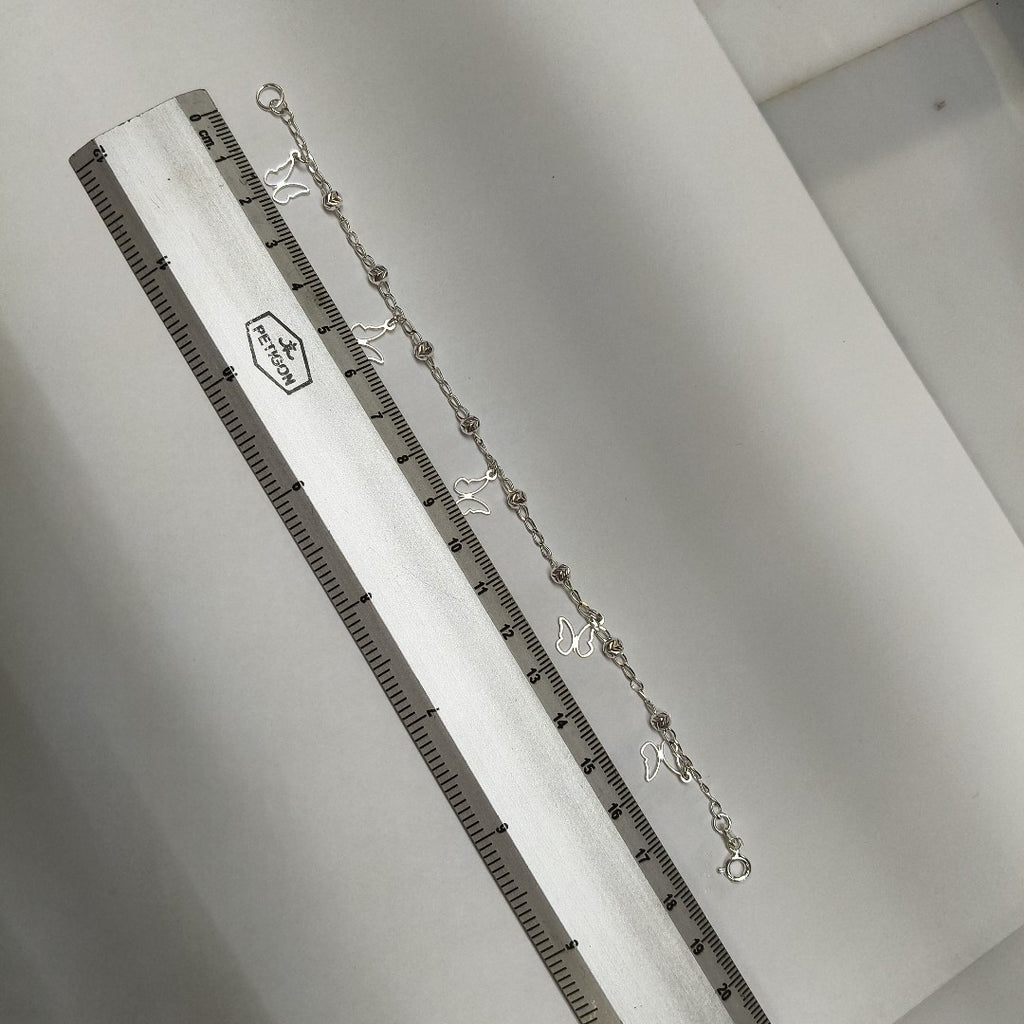 PULSERA TEJIDO ESPECIAL PLATA .925 18 CM 2.8 GR (NUEVO)