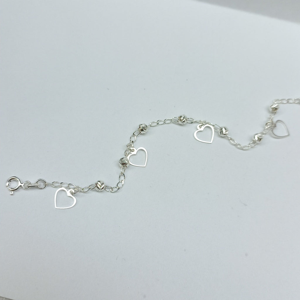 PULSERA TEJIDO ESPECIAL PLATA .925 18 CM 2.7 GR (NUEVO)