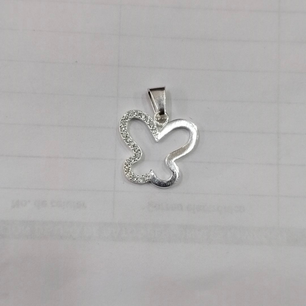 DIJE MARIPOSA C/CIRCONIAS PLATA .925 2.3 GR (NUEVO)
