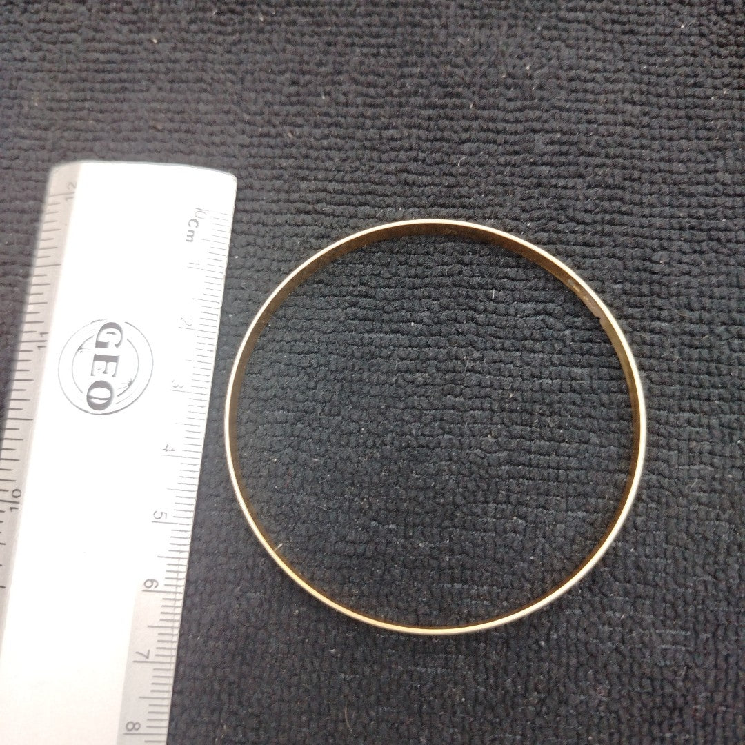 PULSERA RIGIDA ORO 10 K 8,50 GRMS (SEMINUEVO)