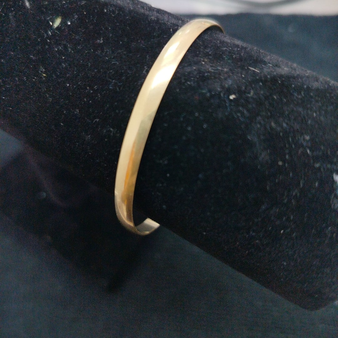 PULSERA RIGIDA ORO 10 K 8,40 GRMS (SEMINUEVO)