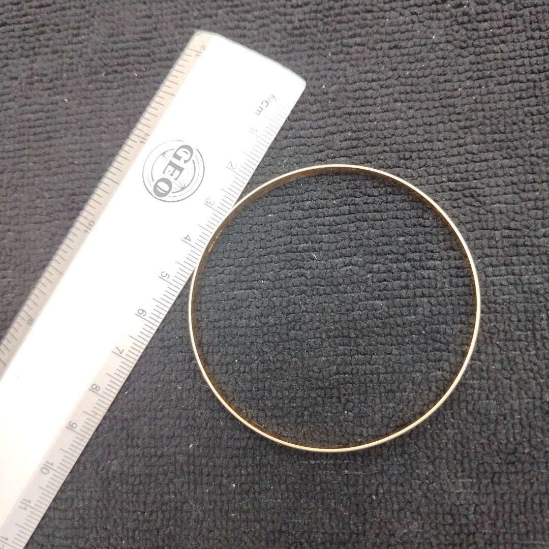 PULSERA RIGIDA ORO 10 K 8,50 GRMS (SEMINUEVO)
