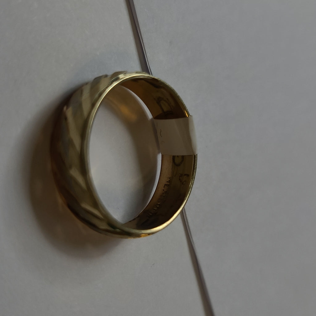 ARGOLLA ORO 14 K 2.7 GRMS (SEMINUEVO)