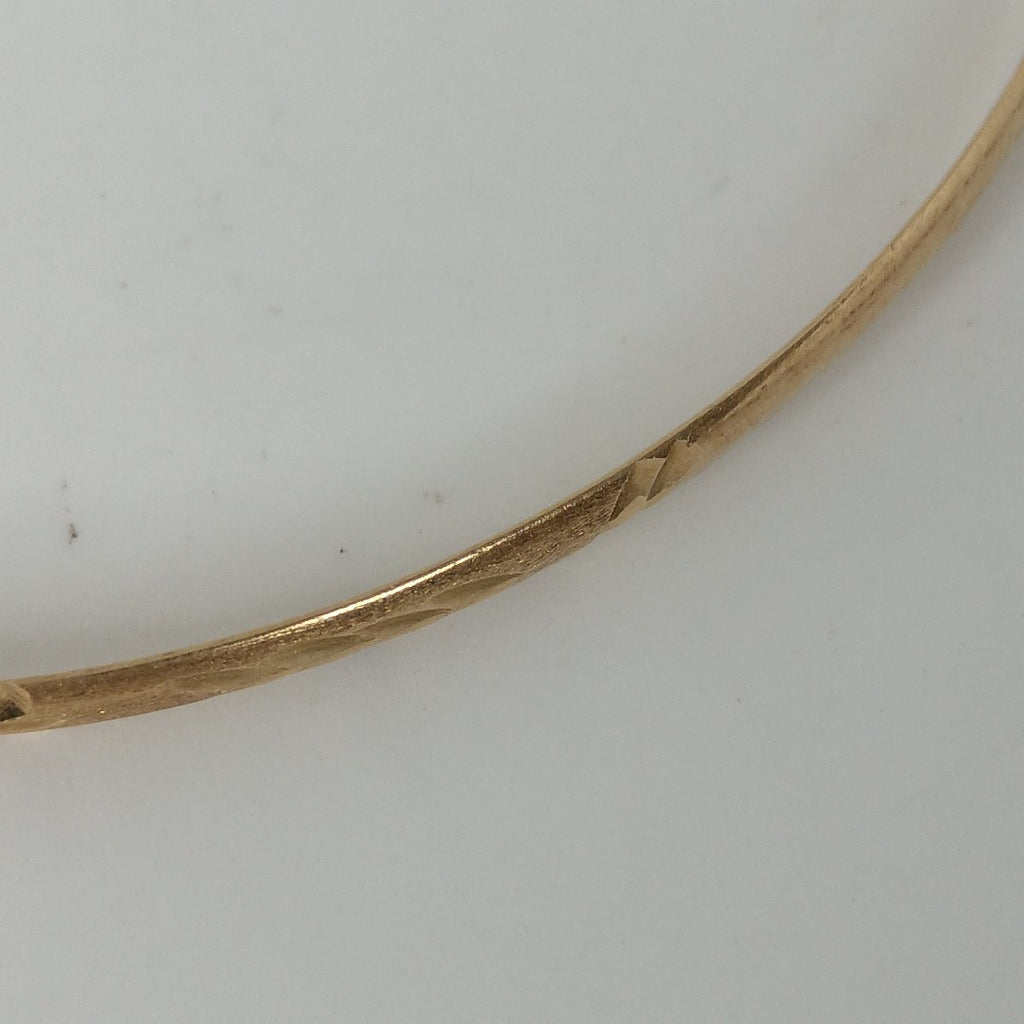 PULSERA RIGIDA ORO 10 K 6.4 GRMS (SEMINUEVO)