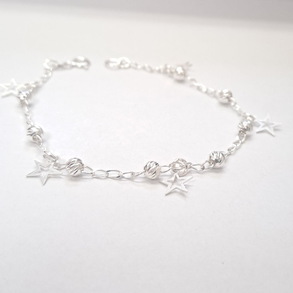 PULSERA TEJIDO ESPECIAL PLATA .925 18 CM 2.7 GR (NUEVO)