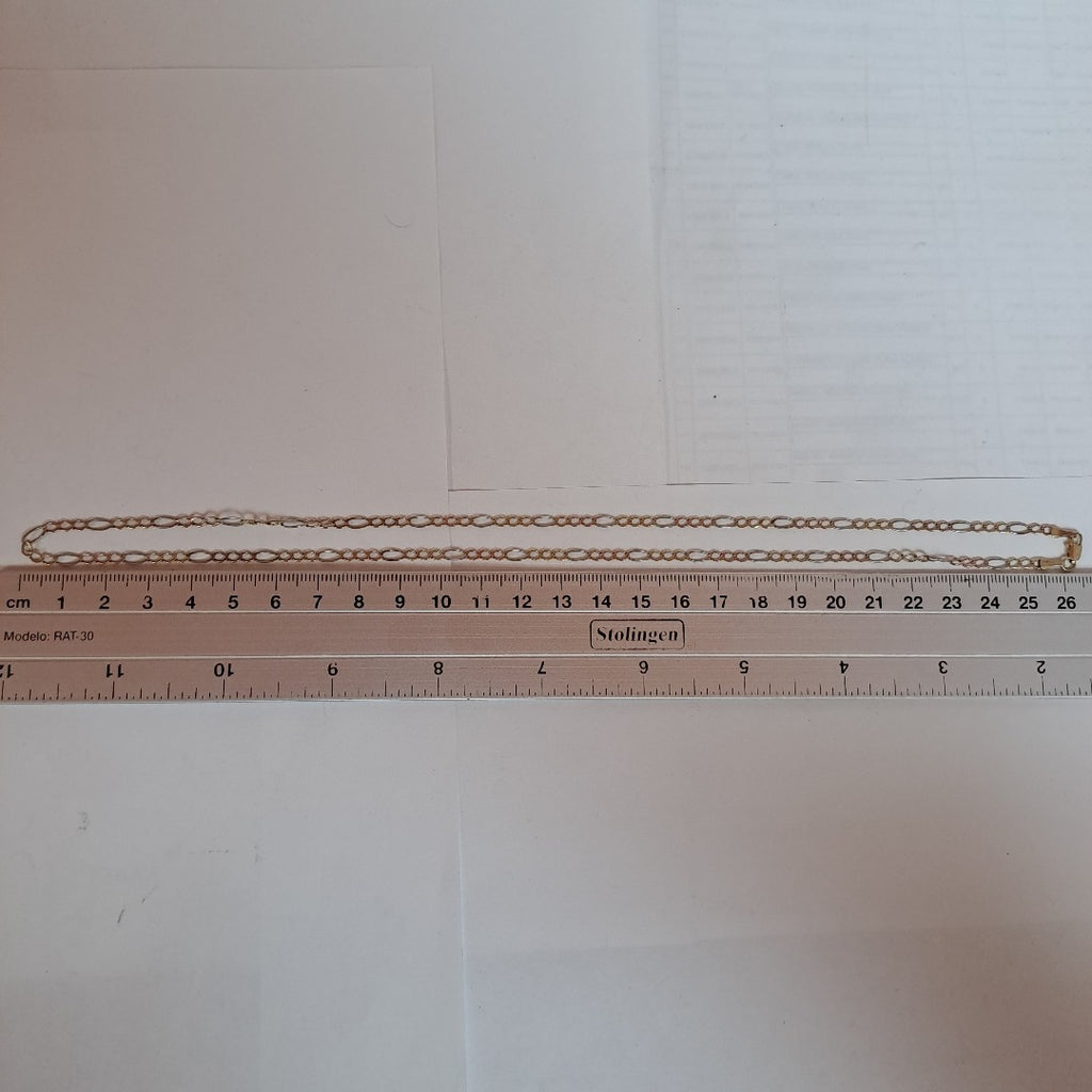 CADENA ORO COMBINADO 10 K 4,30 GRMS (SEMINUEVO)