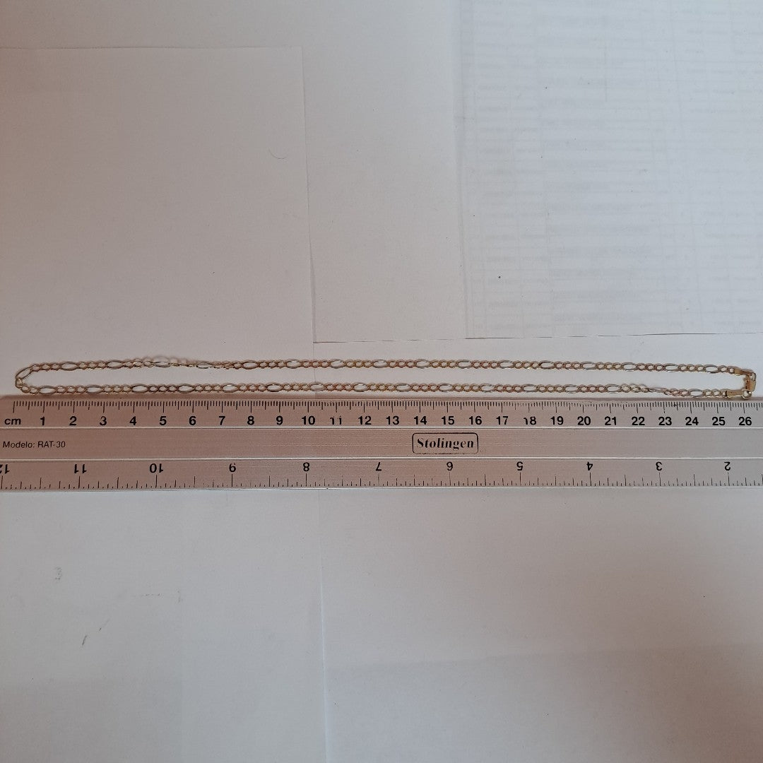 CADENA ORO COMBINADO 10 K 4,30 GRMS (SEMINUEVO)