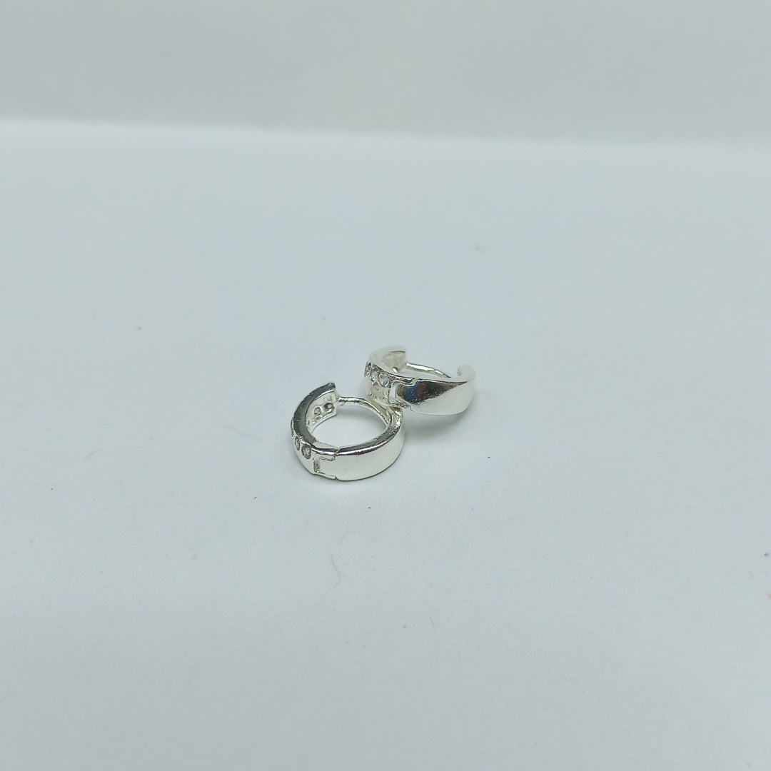 ARRACADAS C/CIRCONIAS PLATA .925 2.1 GR (NUEVO)