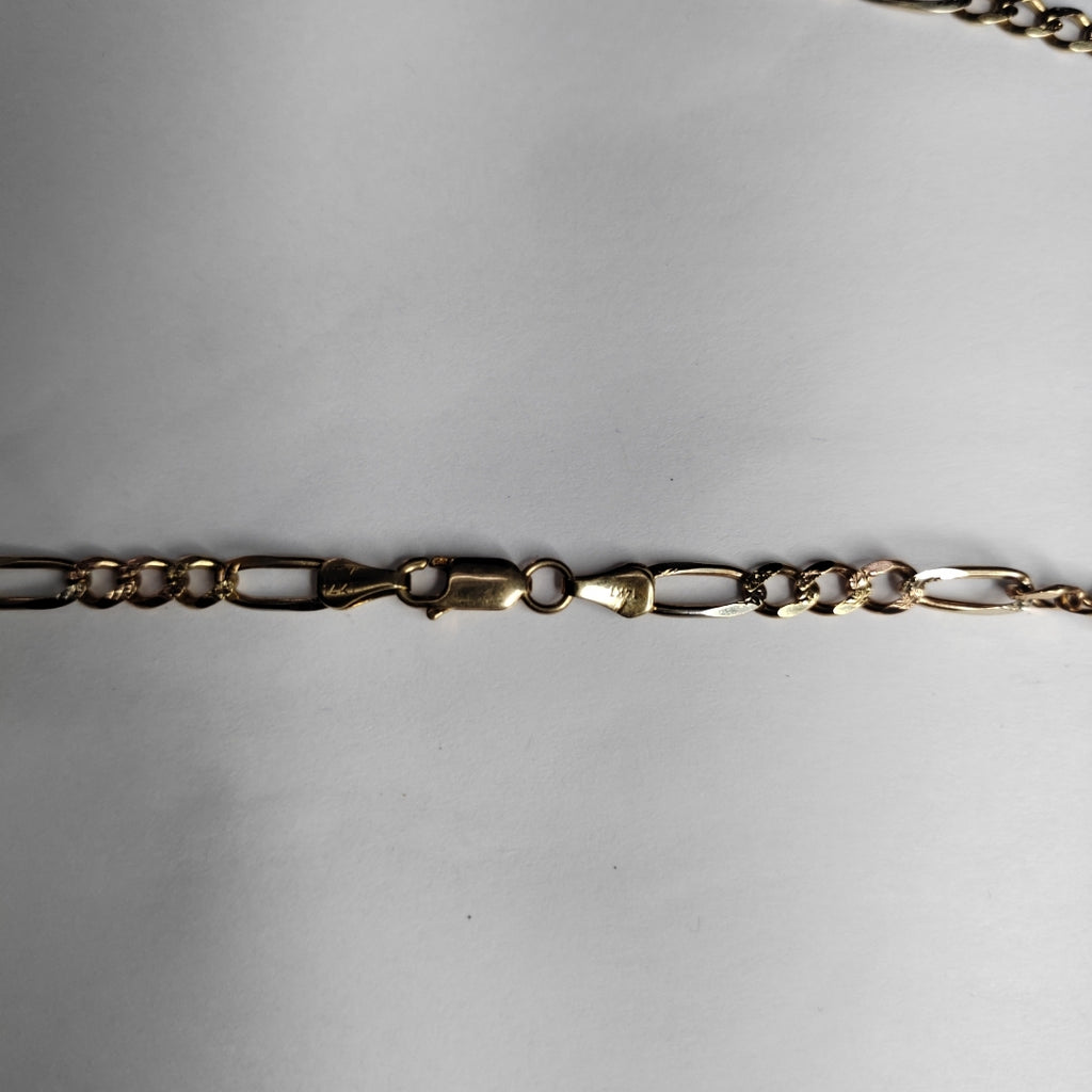 CADENA ORO COMBINADO 14 K 18.2 GRMS (SEMINUEVO)