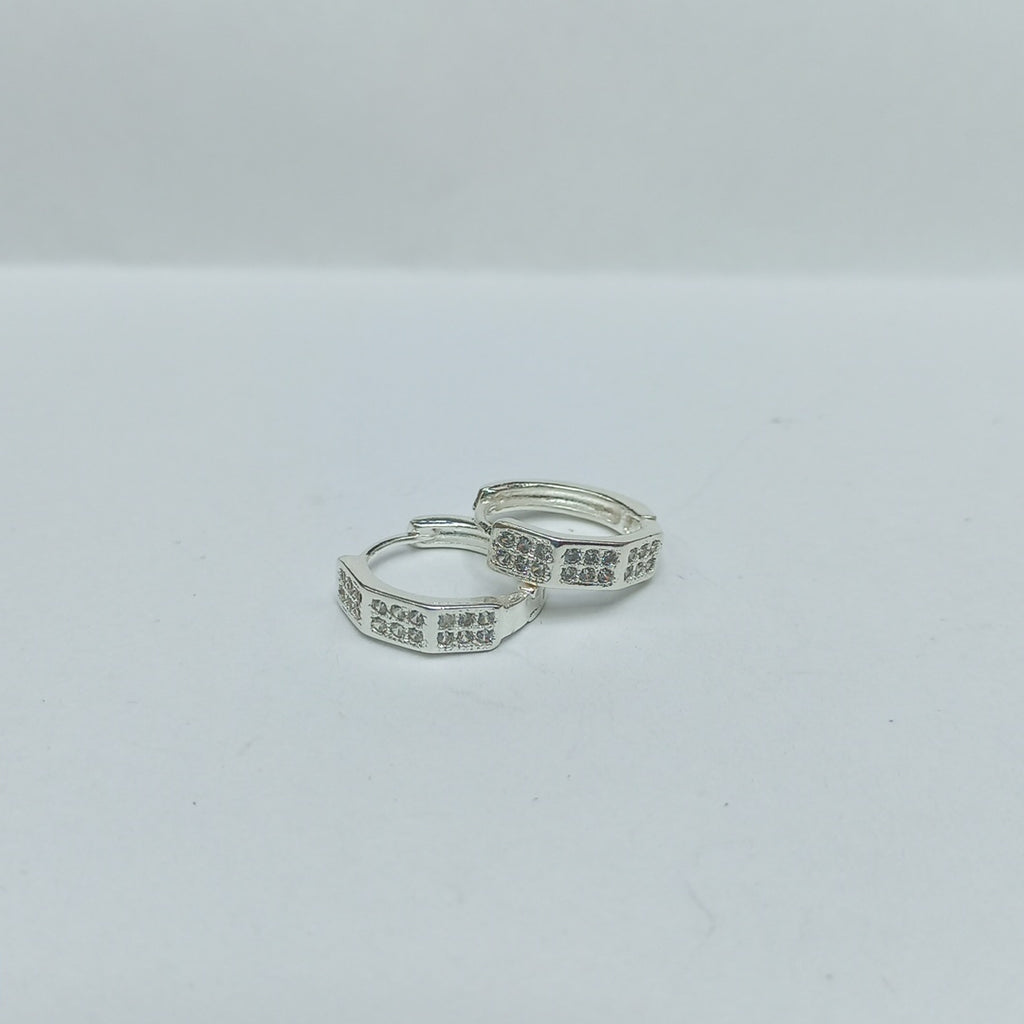 ARRACADAS C/CIRCONIAS PLATA .925 2.5 GR (NUEVO)