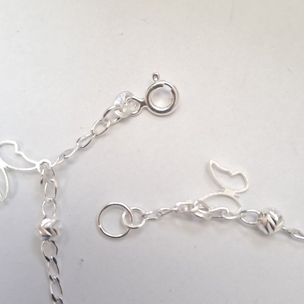 PULSERA TEJIDO ESPECIAL PLATA .925 18 CM 2.8 GR (NUEVO)