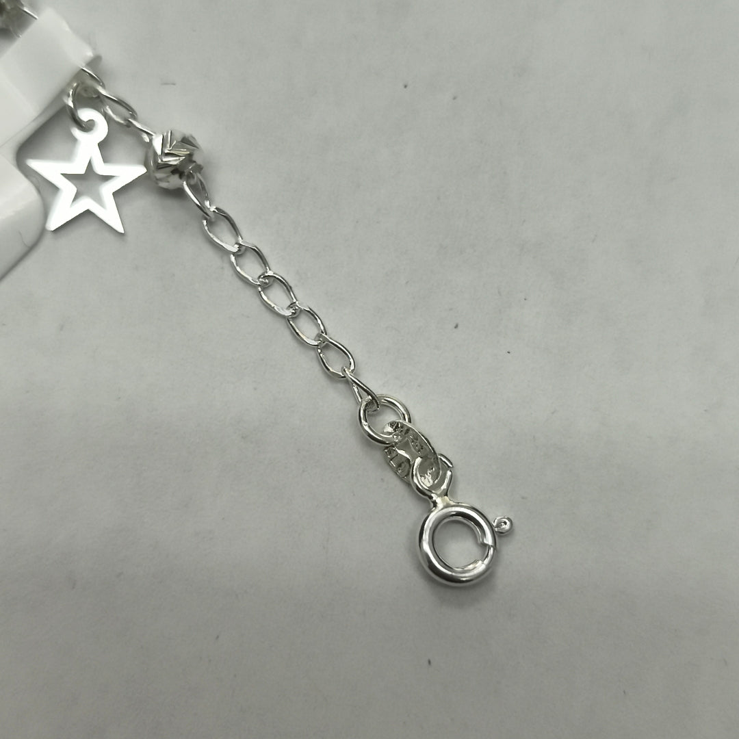 PULSERA TEJIDO ESPECIAL PLATA .925 18 CM 3.1 GR (NUEVO)