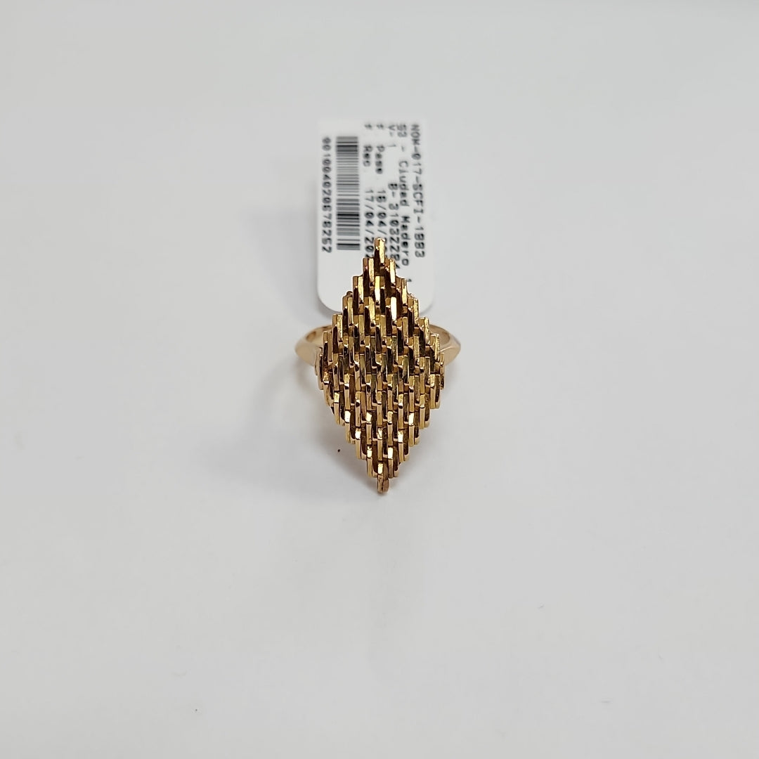 ANILLO ORO 18 K 7.6 GRMS (SEMINUEVO)