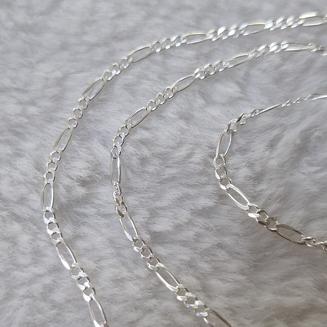 CADENA TEJIDO 3X1 PLATA .925 50 CM 4 GR (NUEVO)