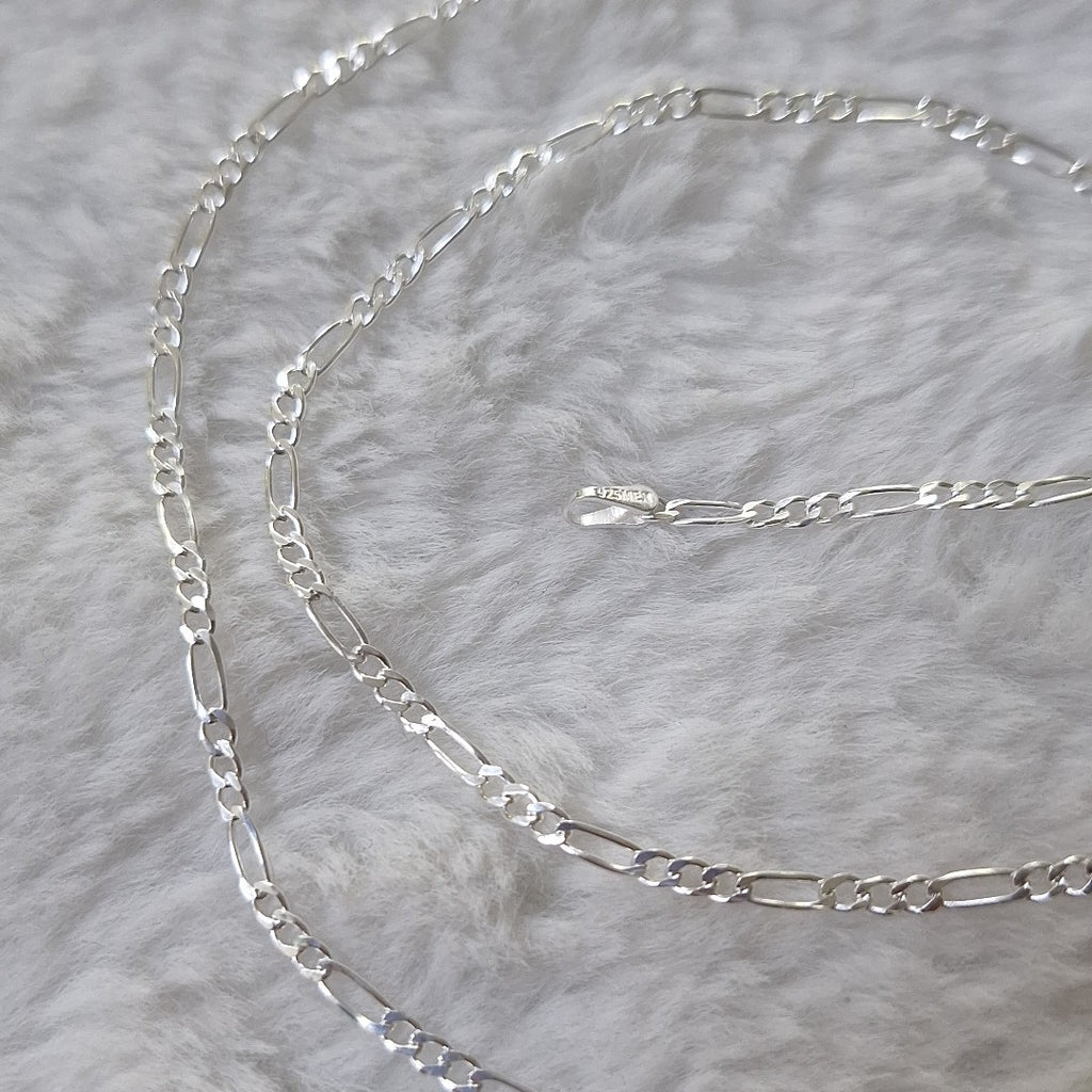 CADENA TEJIDO 3X1 PLATA .925 55 CM 4.4 GR (NUEVO)