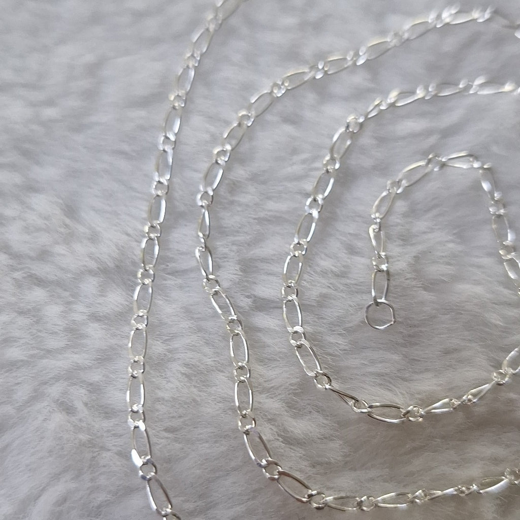 CADENA TEJIDO 1X1 PLATA .925 55 CM 3.3 GR (NUEVO)