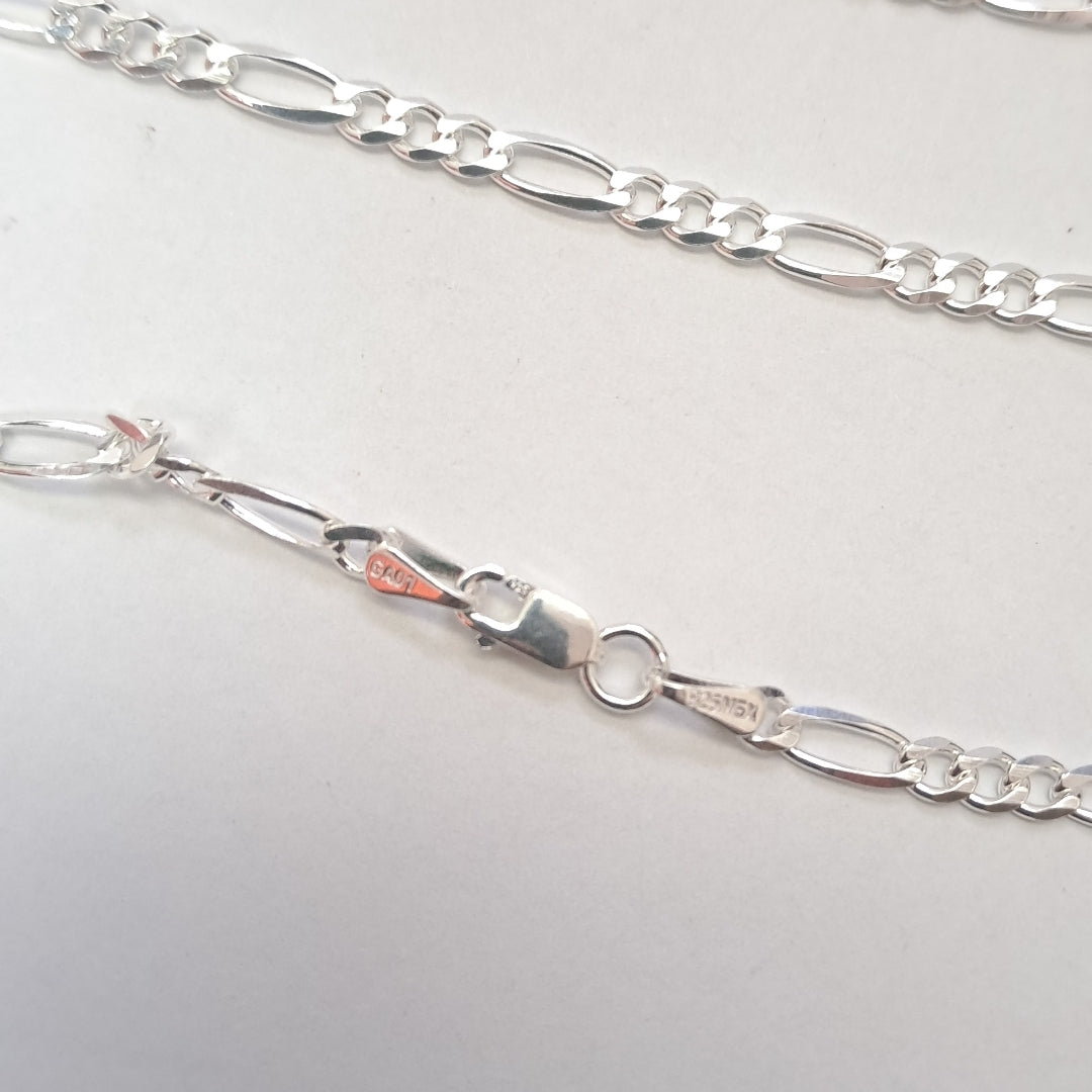 CADENA TEJIDO 3X1 PLATA .925 50 CM 6.9 GR (NUEVO)