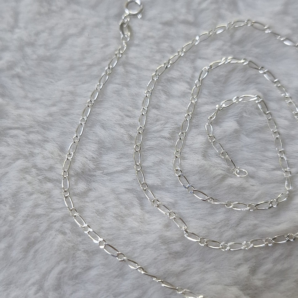 CADENA TEJIDO 1X1 PLATA .925 55 CM 3.2 GR (NUEVO)
