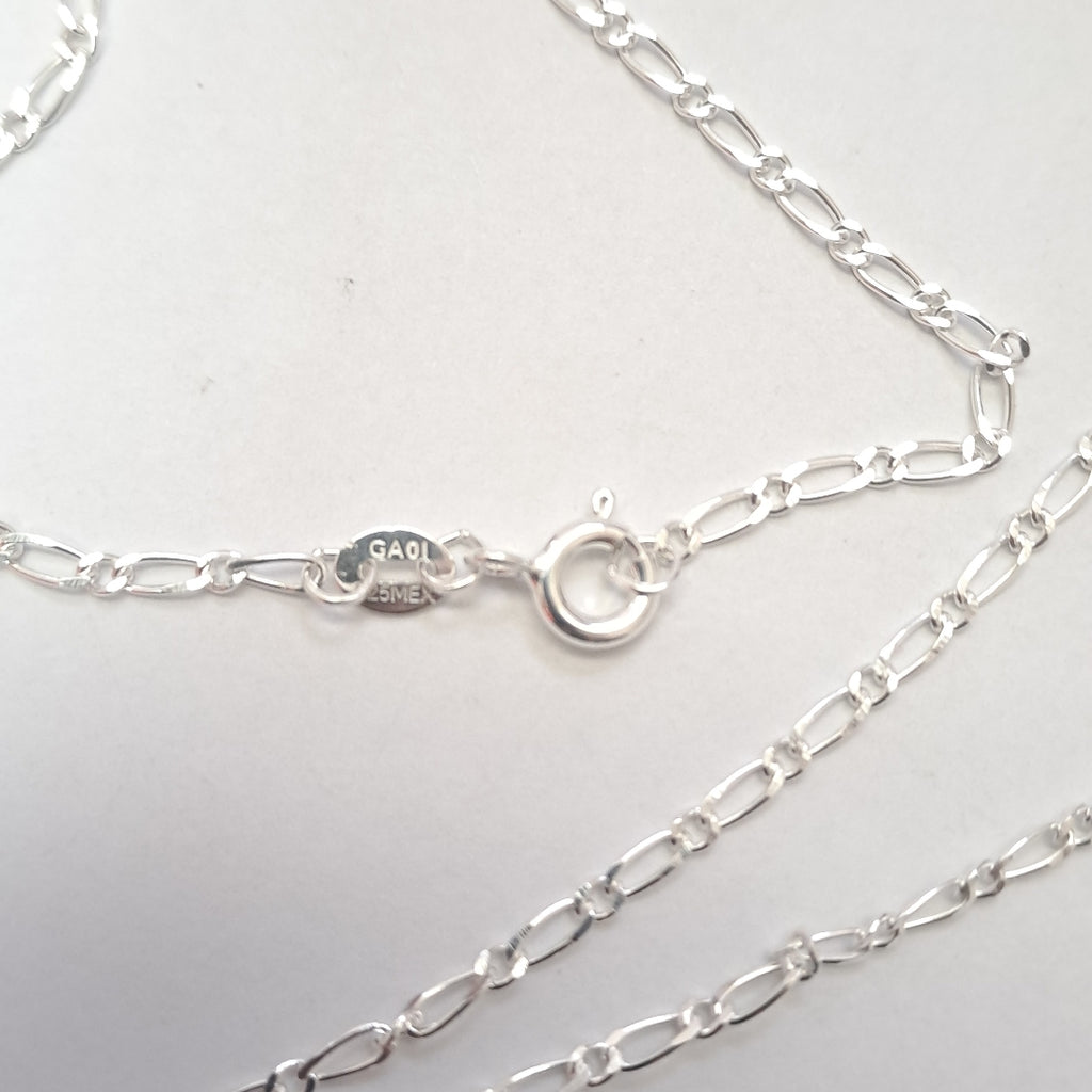CADENA TEJIDO 1X1 PLATA .925 55 CM 3.3 GR (NUEVO)