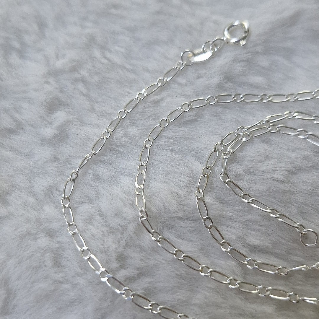 CADENA TEJIDO 1X1 PLATA .925 50 CM 3 GR (NUEVO)