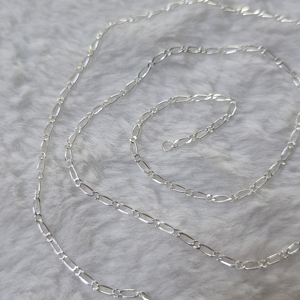 CADENA TEJIDO 1X1 PLATA .925 55 CM 3.3 GR (NUEVO)