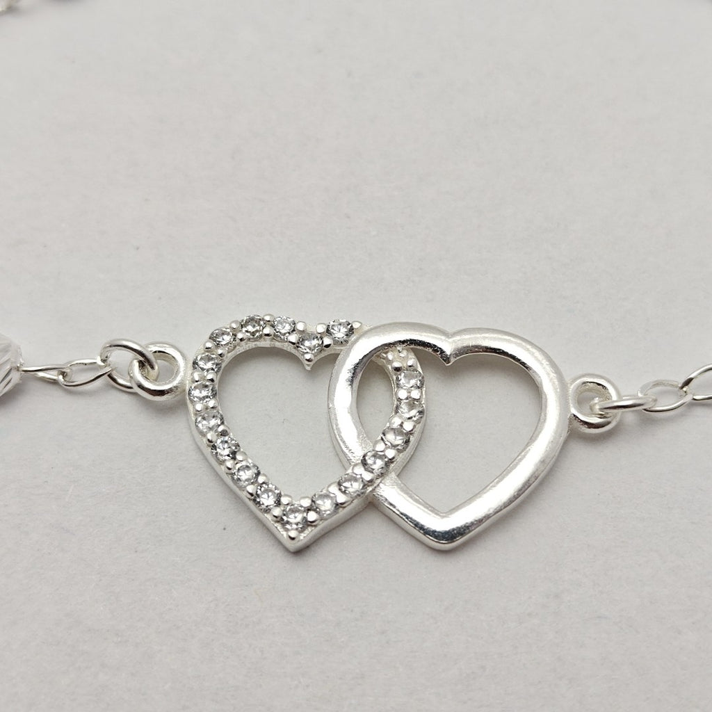 PULSERA TEJIDO TEJIDO ESPECIAL PLATA .925 18 CM 4 GR (NUEVO)