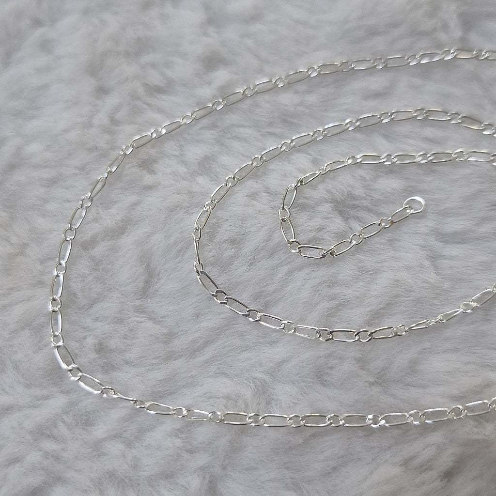 CADENA TEJIDO 1X1 PLATA .925 55 CM 3.3 GR (NUEVO)