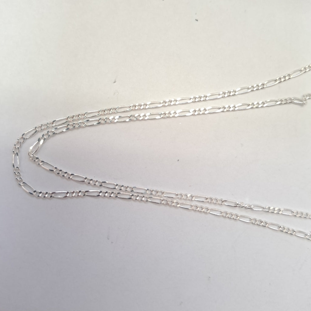 CADENA TEJIDO 3X1 PLATA .925 55 CM 2.3 GR (NUEVO)