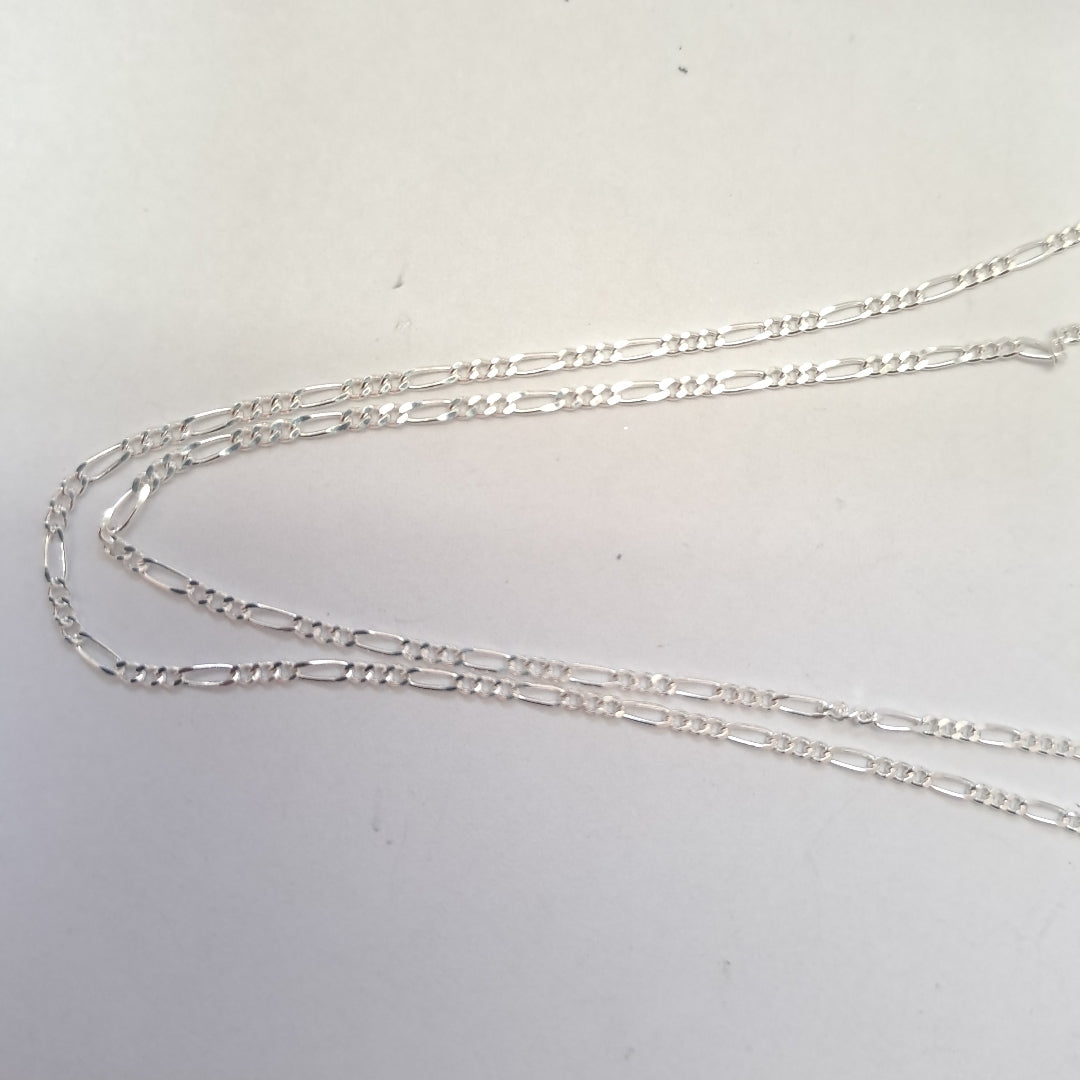 CADENA TEJIDO 3X1 PLATA .925 55 CM 2.3 GR (NUEVO)