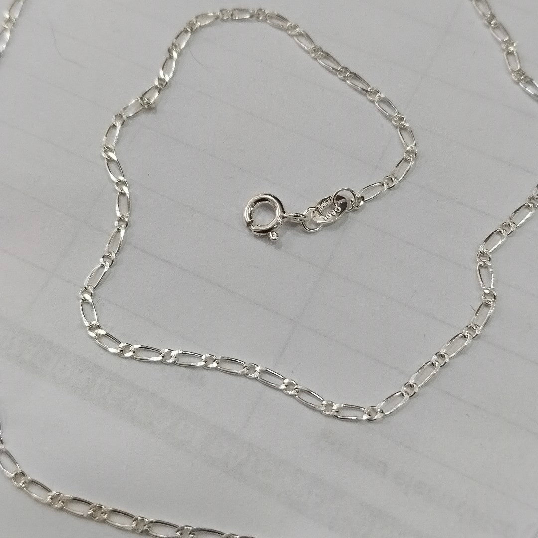 CADENA TEJIDO 1X1 PLATA .925 50 CM 2.9 GR (NUEVO)
