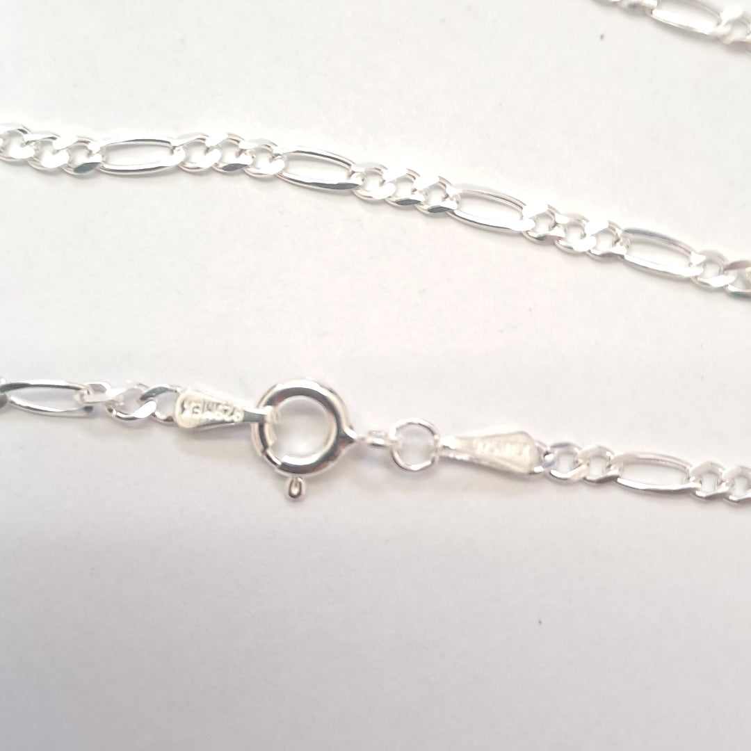 CADENA TEJIDO 3X1 PLATA .925 55 CM 4.3 GR (NUEVO)