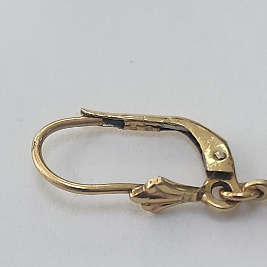 ARETES PAR ORO 10 K 1,70 GRMS (SEMINUEVO)