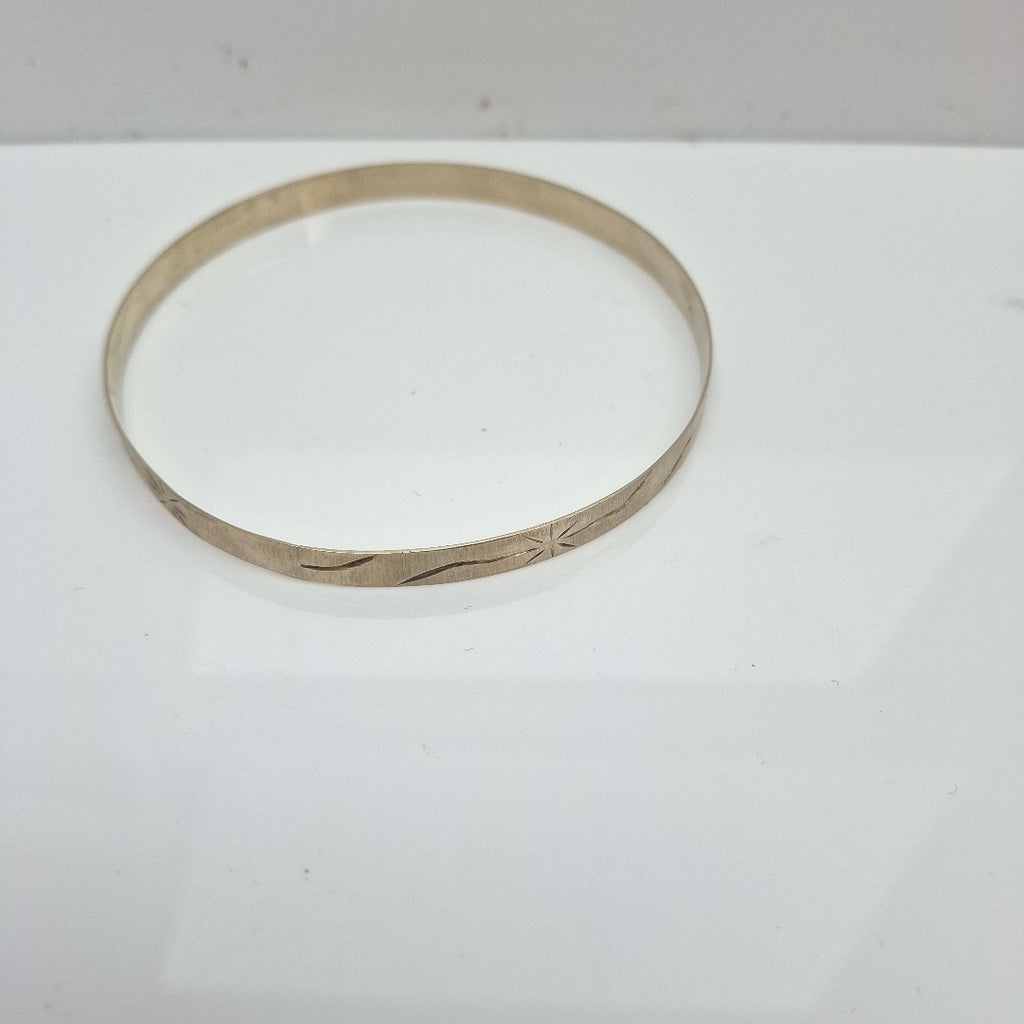 PULSERA RIGIDA ORO 10 K 8,00 GRMS (SEMINUEVO)