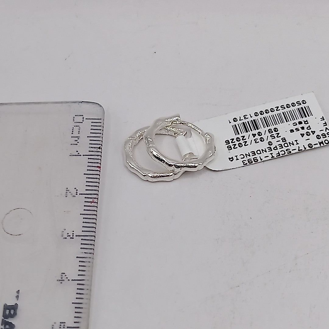 ARRACADAS ESPECIAL PLATA .925 2.9 GR (NUEVO)