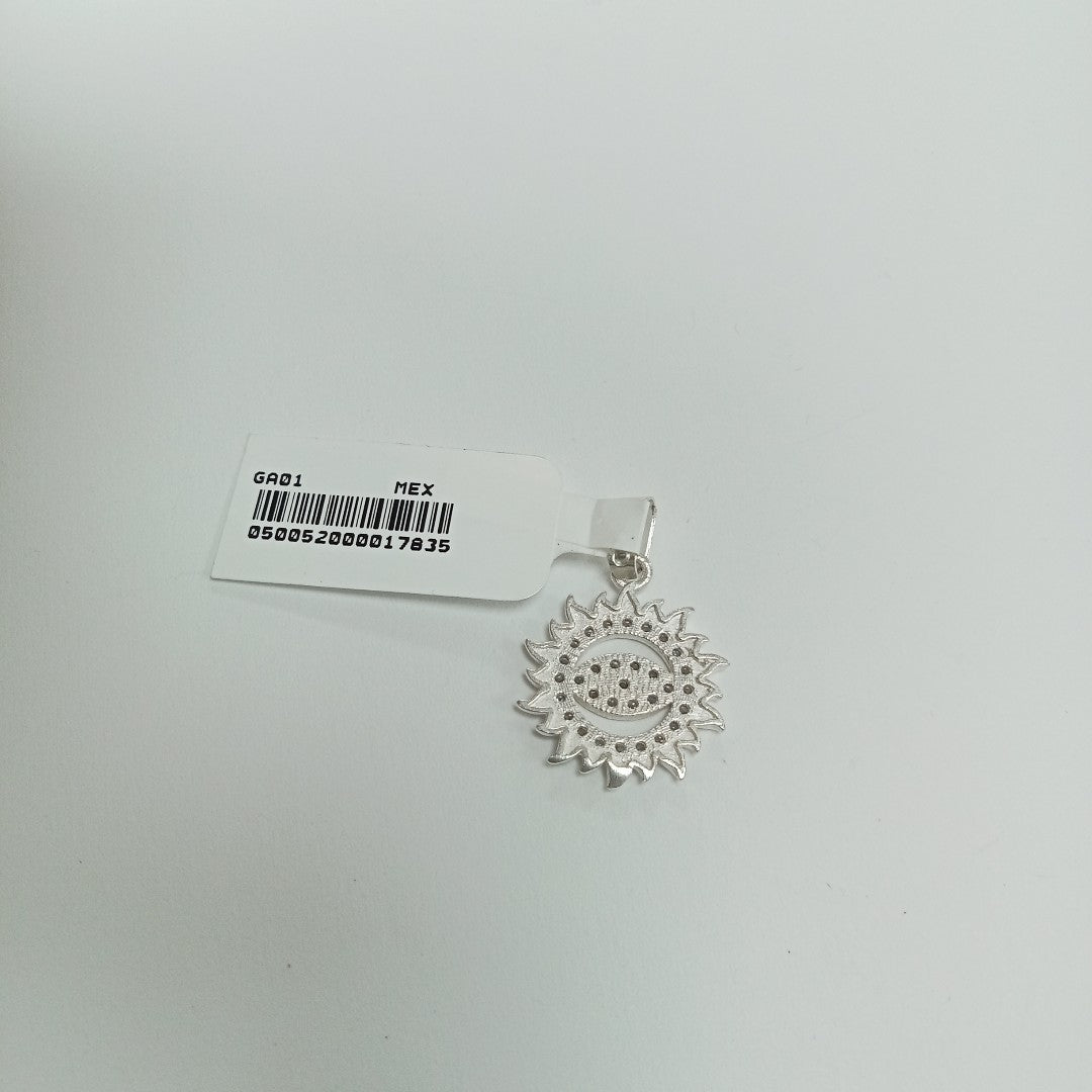 DIJE OJO MAGICO CON CIRCONIAS PLATA .925 2.1 GR (NUEVO)