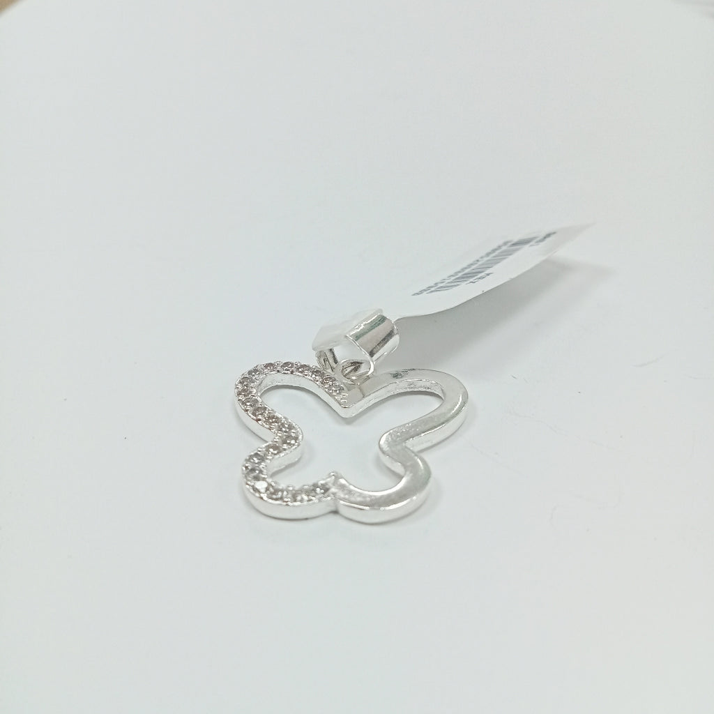 DIJE MARIPOSA C/CIRCONIAS PLATA .925 2.4 GR (NUEVO)
