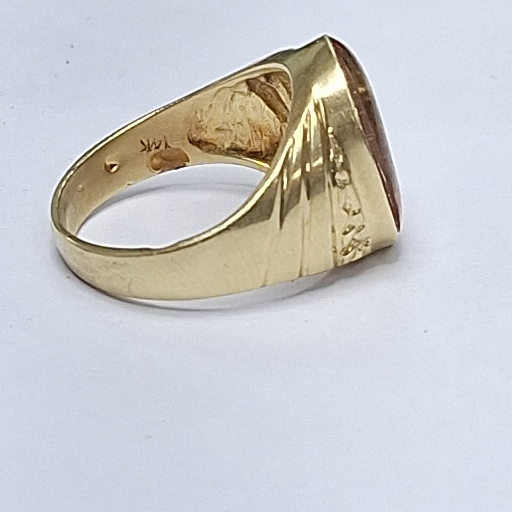 ANILLO ORO 14 K 7,30 GRMS (SEMINUEVO)