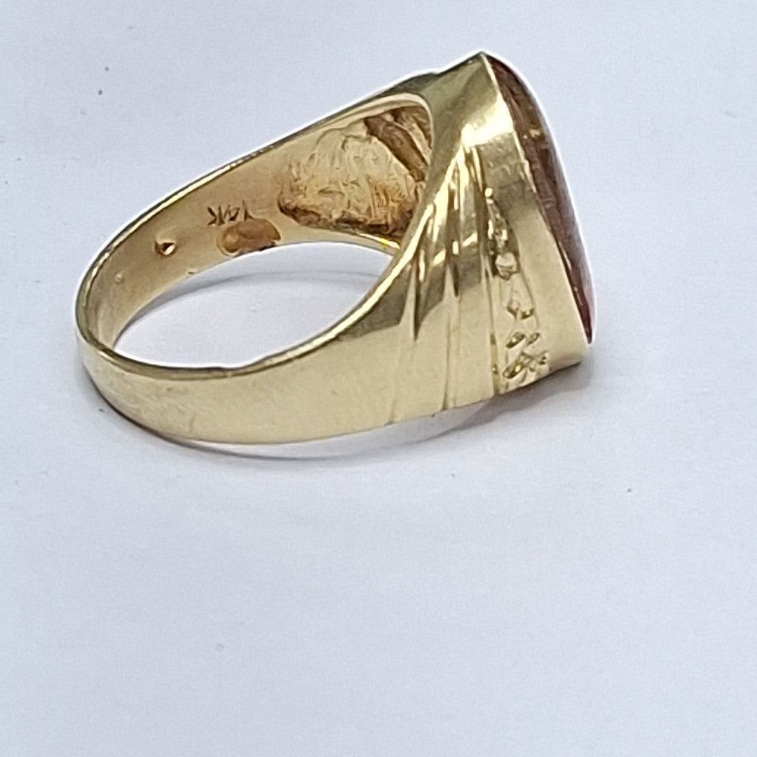 ANILLO ORO 14 K 7,30 GRMS (SEMINUEVO)