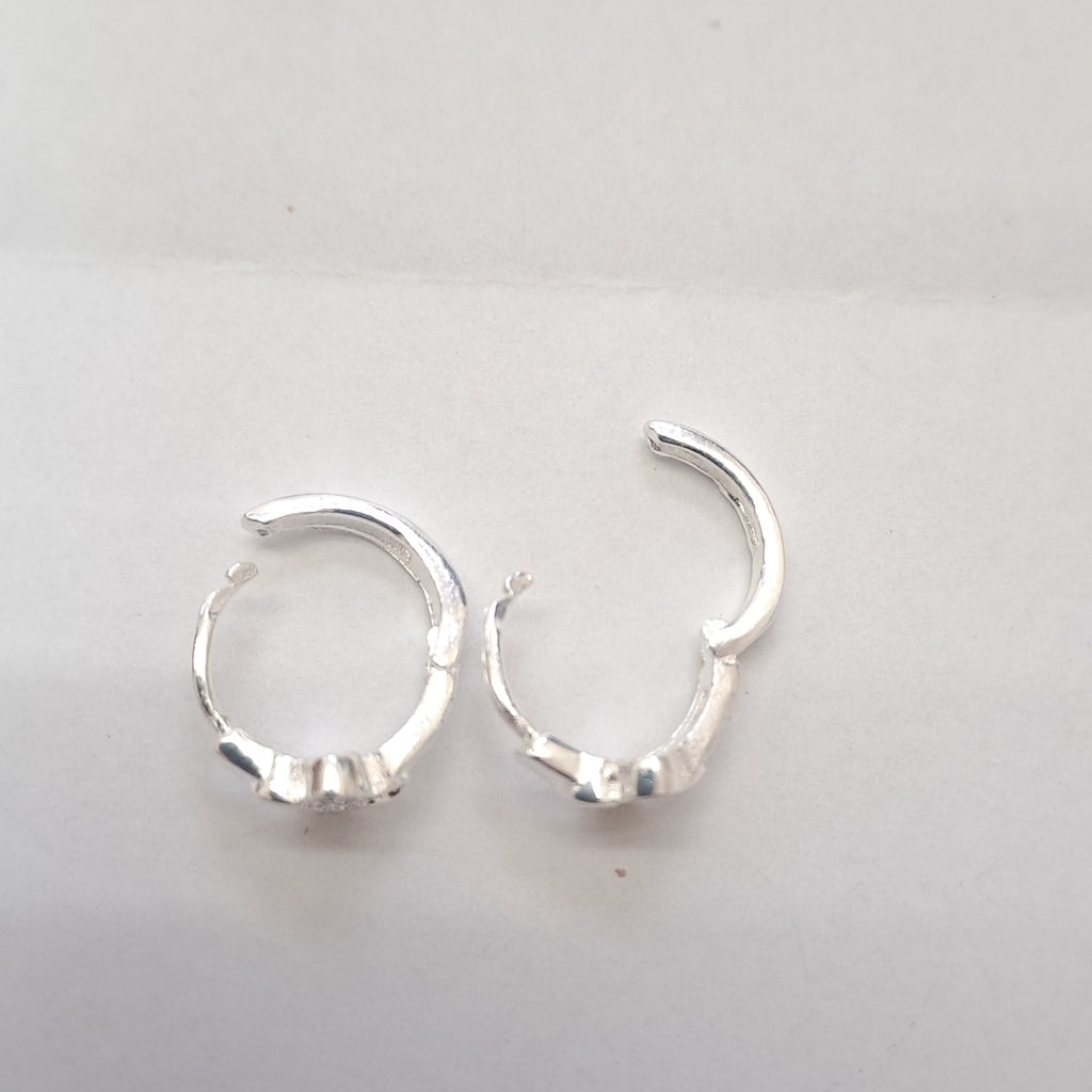 ARRACADAS C/CIRCONIAS PLATA .925 1.9 GR (NUEVO)